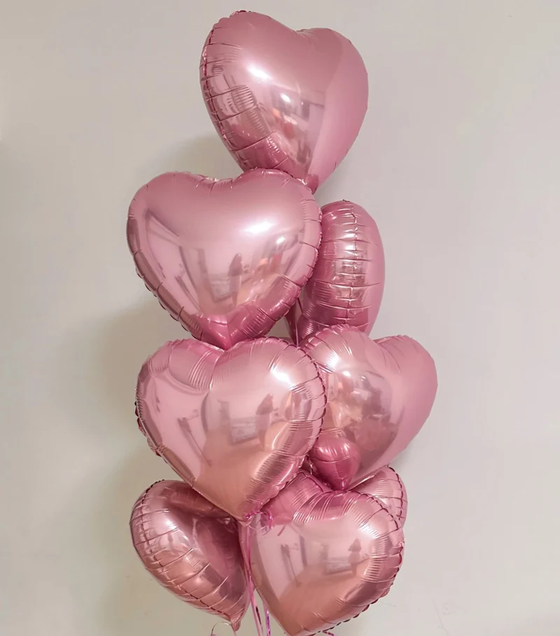Balony foliowe Różowe Serca