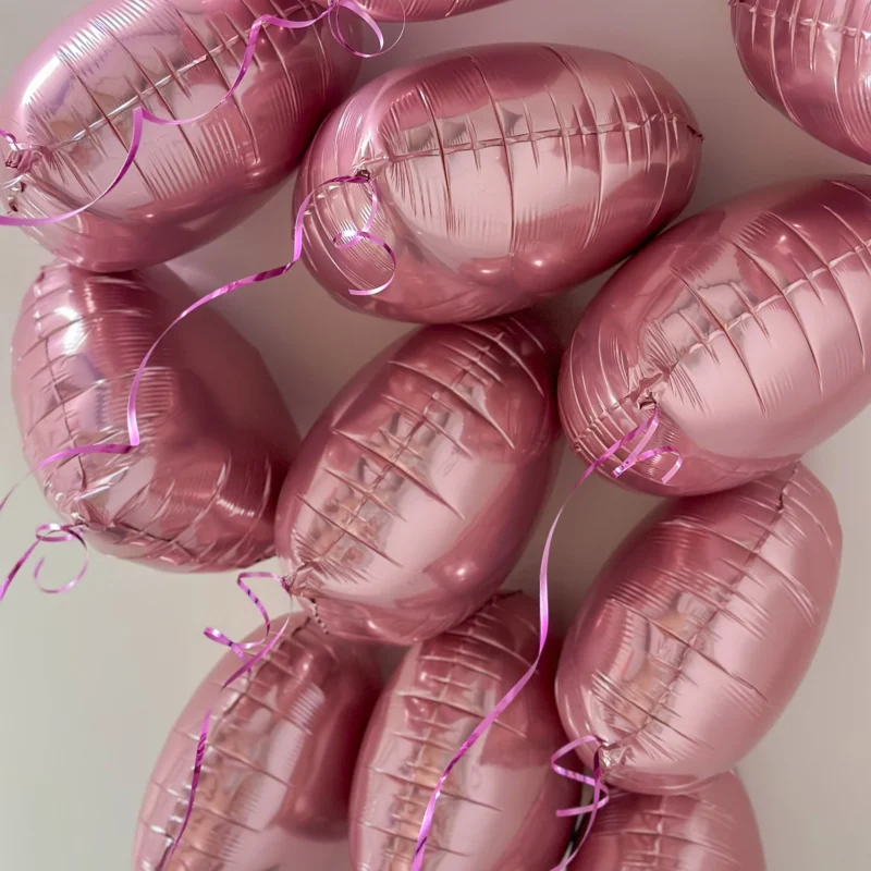 Balony foliowe Różowe Serca - obrazek 3