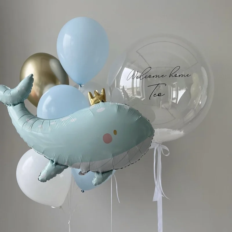 Zestaw balonów "Król Wieloryb"