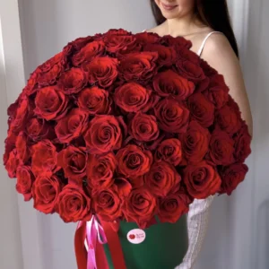 flowerbox ze 101 róży